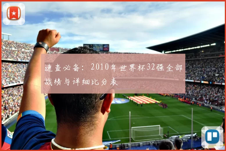 速查必备:2010年世界杯32强全部战绩与详细比分表