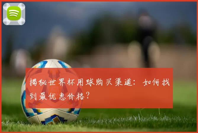 揭秘世界杯用球购买渠道：如何找到最优惠价格？