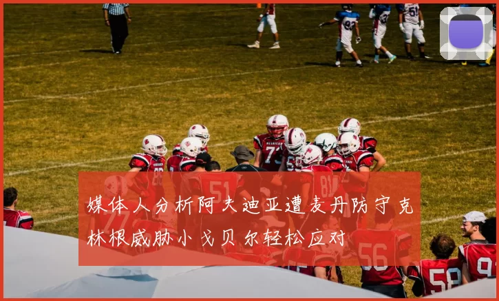 媒体人分析阿夫迪亚遭麦丹防守克林根威胁小戈贝尔轻松应对
