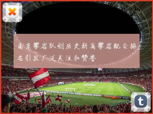南京攀岩队创历史新高攀岩配合排名引发广泛关注和赞誉