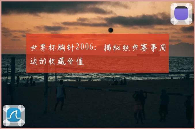 世界杯胸针2006:揭秘经典赛事周边的收藏价值